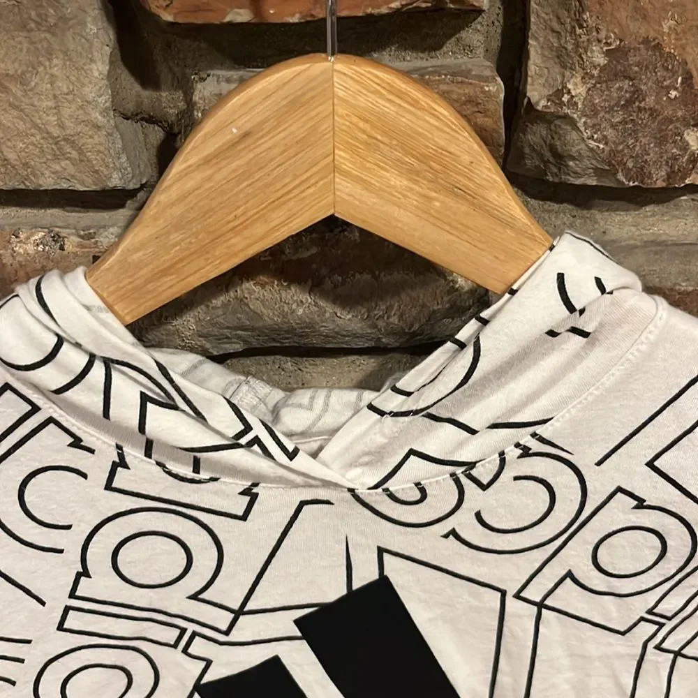 Adidas AOP Amplifier Hooded Long Sleeve Tee - Picture 3 of 5